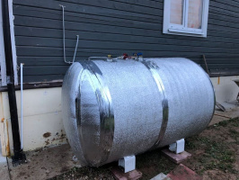 Автономная газификация в Старой Купавне на базе газгольдера 800 л