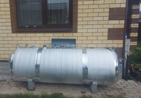 Монтаж газгольдера 1400 л для дома в Старой Купавне